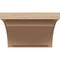 Ekena Millwork 6in. W x 4in. H x 20in. L Rivera Woodgrain TimberThane Rafter Tail, Primed Tan RFTUR06X04X20RIVRCPR - alternate 4